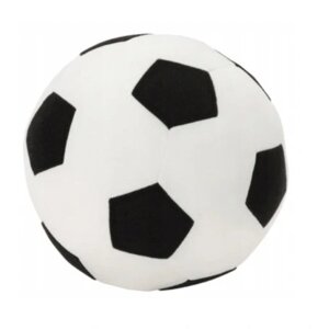 Плюшевий м'яч Ikea Sparka 205.067.63 біло-чорний 20 см