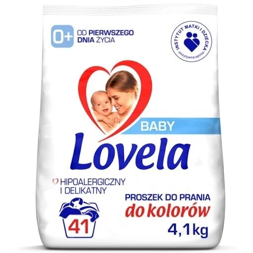 Порошок пральний кольоровий LOVELA Baby 4,1 кг від компанії Інтернет-магазин EconomPokupka - фото 1