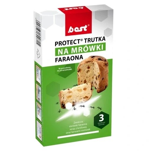 Порошок проти мурах Best-pest 0,01 кг Protect отрута для фараонових мурах 3x2,5г від компанії Інтернет-магазин EconomPokupka - фото 1