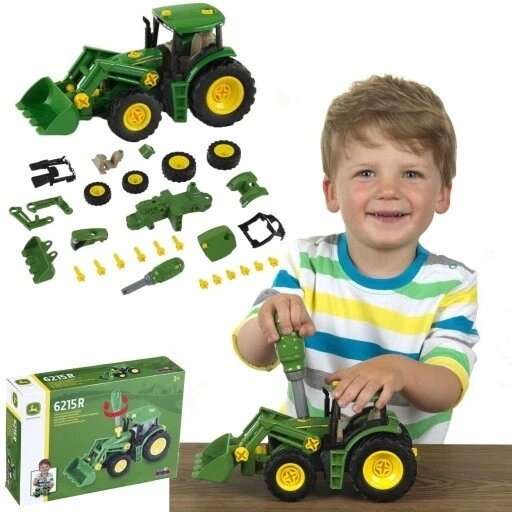 Поворотний трактор Klein Toys John Deere Kl3903 від компанії Інтернет-магазин EconomPokupka - фото 1