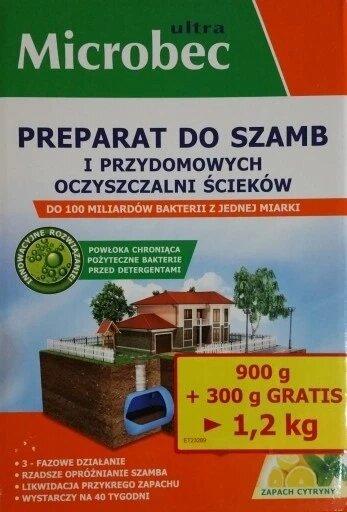 Препарат для септиків порошок Bros 1849 0 л 1,2 кг від компанії Інтернет-магазин EconomPokupka - фото 1