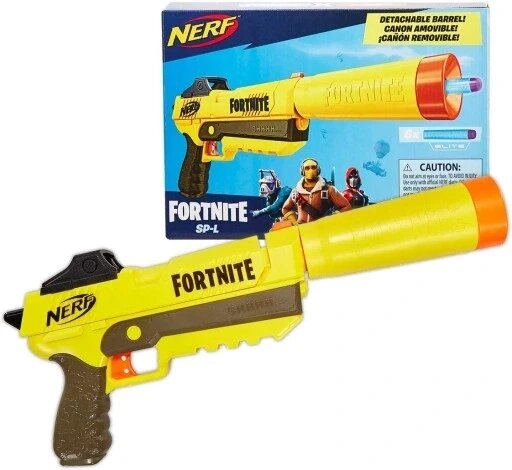 Пристрій для запуску дротиків Hasbro Nerf Fortnite Sneaky Springer E6717 Sp-l Luncher 46 см від компанії Інтернет-магазин EconomPokupka - фото 1