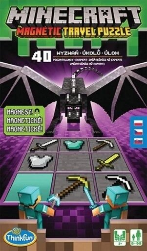 Ravensburger Minecraft магнітна головоломка для подорожей від компанії Інтернет-магазин EconomPokupka - фото 1