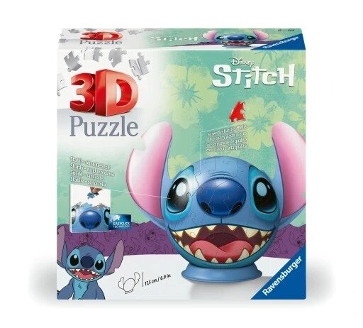 Ravensburger Puzzle-ball Disney Stitch 3d 3d пазл 115747 від компанії Інтернет-магазин EconomPokupka - фото 1