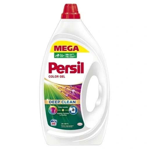 Рідина для прання кольорового виробу Persil 3,96 гел 3,96л 88пр від компанії Інтернет-магазин EconomPokupka - фото 1