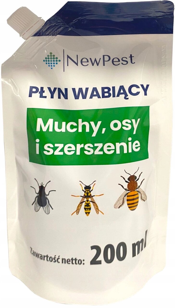 Рідина-приманка для пасток на ос та мух 200 мл аттрактант Newpest наповнювач для шершнів 200мл від компанії Інтернет-магазин EconomPokupka - фото 1