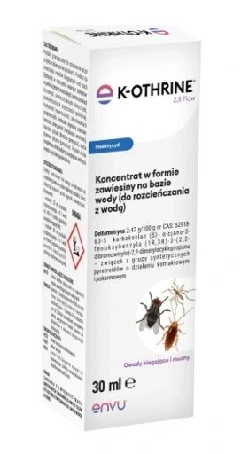 Рідина проти комарів Bayer 1,1 кг 30 мл K-othrine засіб проти мух мурах знищує тараканів від компанії Інтернет-магазин EconomPokupka - фото 1