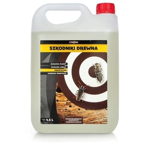 Рідина Strong 5 кг 4500 мл засіб для боротьби з короїдами стрічниками деревоборами 4,5 л від компанії Інтернет-магазин EconomPokupka - фото 1