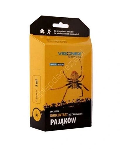 Рідина від павуків Vigonez 1 кг 5 мл концентрат для боротьби з павуками 5 мл від компанії Інтернет-магазин EconomPokupka - фото 1