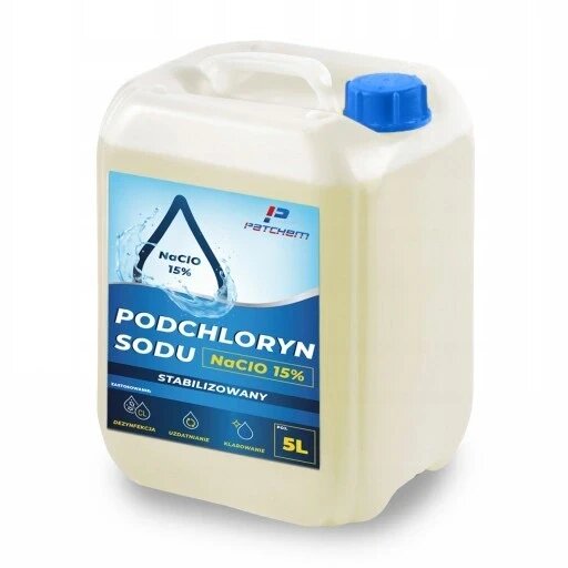 Рідкий хлор пачкою 6 кг 5 у рідині для басейну соудипіхлорит 15 % від компанії Інтернет-магазин EconomPokupka - фото 1