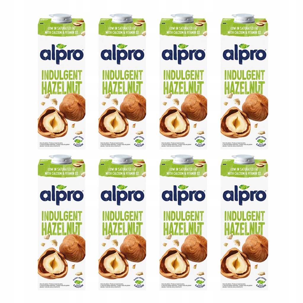 Рослинний напій Alpro Hazelnut Original з лісовими горіхами вапно вітаміни 1л 8 горішків у складі від компанії Інтернет-магазин EconomPokupka - фото 1