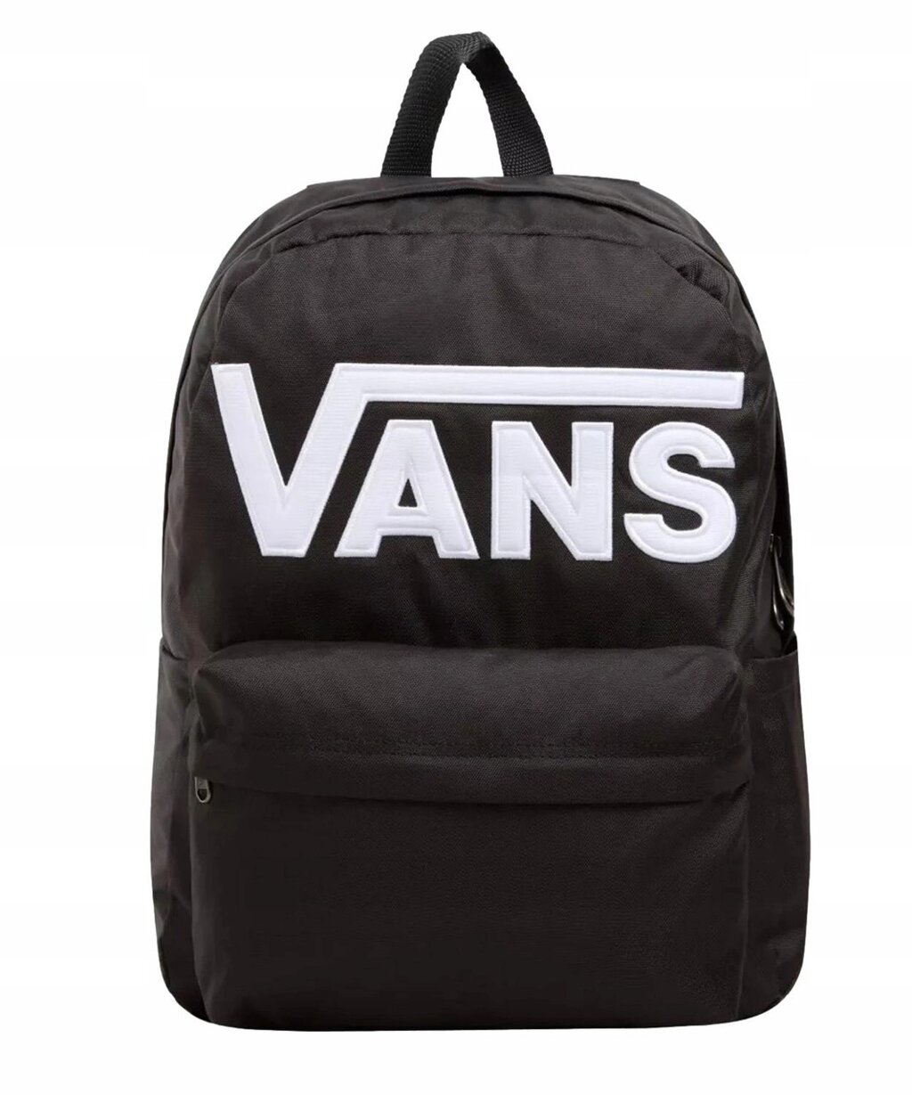 Рюкзак з міським відтінком Vans Drop Backpack чорний Old Skool Vn000h4zblk Black від компанії Інтернет-магазин EconomPokupka - фото 1