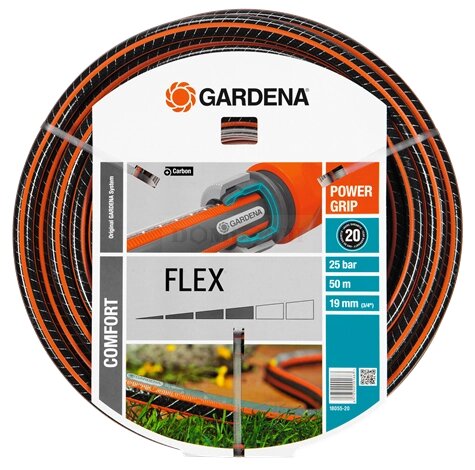 Садовий шланг Gardena Comfort Flex 3/4 Cala 50м (18055-20) від компанії Інтернет-магазин EconomPokupka - фото 1