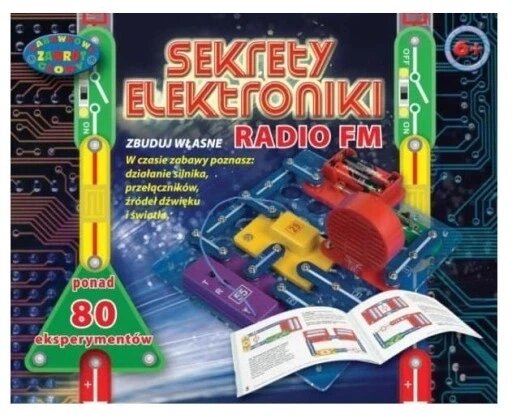 Секрети електроніки Fm-радіо 80 дослідів Dromader від компанії Інтернет-магазин EconomPokupka - фото 1