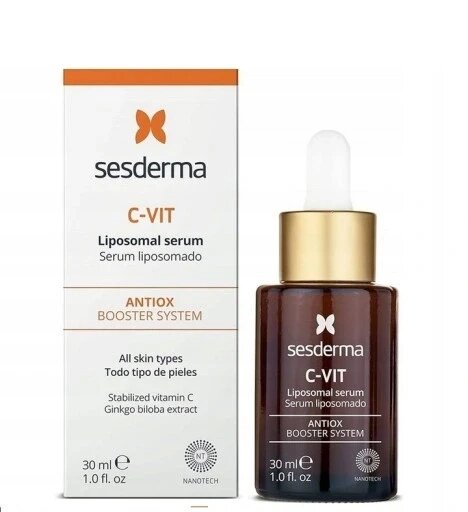 Sesderma C-vit 30 Ml сироватка ліпосомна для обличчя 30ml від компанії Інтернет-магазин EconomPokupka - фото 1