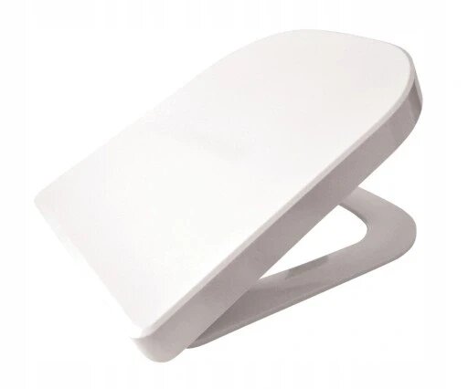 Сидіння для унітазу ESTIVA G білий дюропласт з плавним закриттям для ROCA GAP від компанії Інтернет-магазин EconomPokupka - фото 1