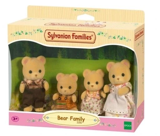 Сім'я ведмедиків Sylvanian Families 5059 від компанії Інтернет-магазин EconomPokupka - фото 1