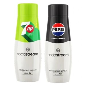 Сироп для содомакера Sodastream 7 Up Diet 201058 440 мл зелений 7up Free Pepsi Max 2x440ml