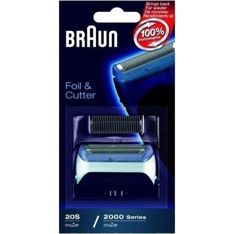 Сітка + ріжучий блок Braun 20S (2000 Series) від компанії Інтернет-магазин EconomPokupka - фото 1