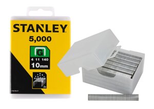 Скоби Stanley 1-tra706-5t 10 мм 5000 шт. 10мм скоба типу G 4/11/140 Hd 5,000шт