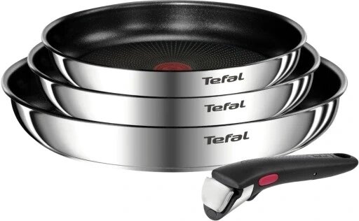 Сковорода Tefal Emotion L897S474 антипригарна Ingenio Emotion 22/24/28 індукційна від компанії Інтернет-магазин EconomPokupka - фото 1