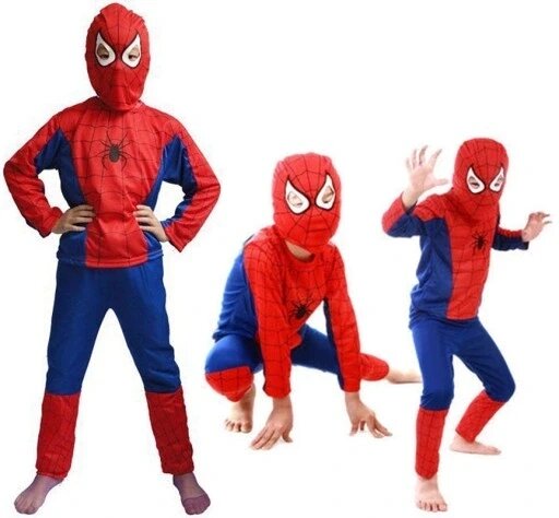 Spiderman L Outfit маска костюм 122-134 людини-павука 122 128 134 Chino від компанії Інтернет-магазин EconomPokupka - фото 1