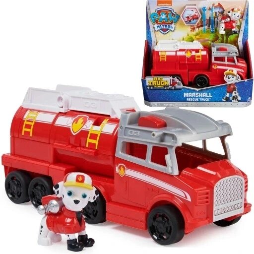 Spin Master Paw Patrol Big Truck Pups Marshall Red велика вантажівка 6063832 від компанії Інтернет-магазин EconomPokupka - фото 1