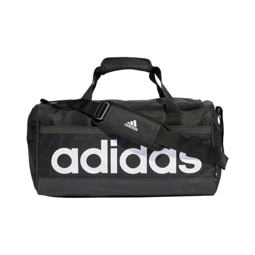 Спортивна сумка Adidas Essentials Linear Duffel для тренувань чорного кольору M Ht4743 від компанії Інтернет-магазин EconomPokupka - фото 1