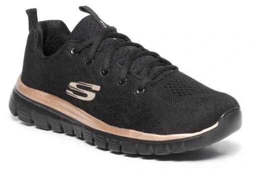 Спортивні жіночі черевики Skechers Graceful Get Connected чорні 37 розмір Eu від компанії Інтернет-магазин EconomPokupka - фото 1