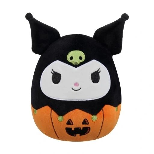 Squishmallows хеллоу кітті хелловін Sanrio Kuromi у костюмі гарбуза 20 см від компанії Інтернет-магазин EconomPokupka - фото 1