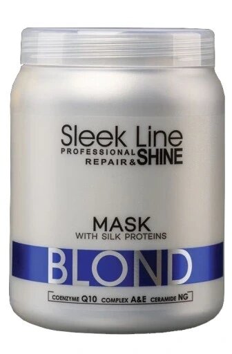 Stapiz Sleek Line Blond маска з шовком для волосся 1000мл від компанії Інтернет-магазин EconomPokupka - фото 1