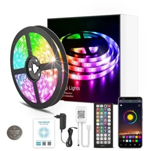 Стрічка 5M RGB 5050 bluetooth LED мобільний додаток стрічка