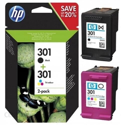 Струменевий картридж HP 301 Black/Color (N9J72AE) від компанії Інтернет-магазин EconomPokupka - фото 1