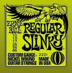 Струни для електрогітари Ernie Ball 2221 Slinky Eb2221 10-46 від компанії Інтернет-магазин EconomPokupka - фото 1