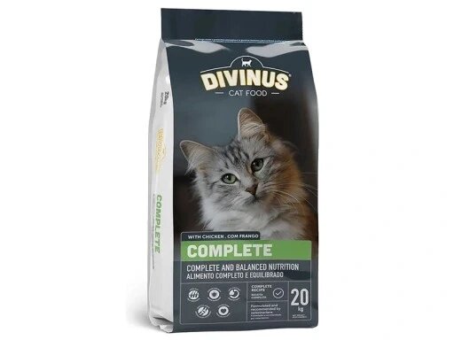 Сухий корм для котів DIVINUS Cat Complete Chicken 20 кг від компанії Інтернет-магазин EconomPokupka - фото 1