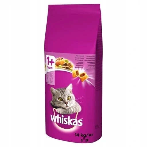 Сухий корм для котів Whiskas ягня 14 кг від компанії Інтернет-магазин EconomPokupka - фото 1