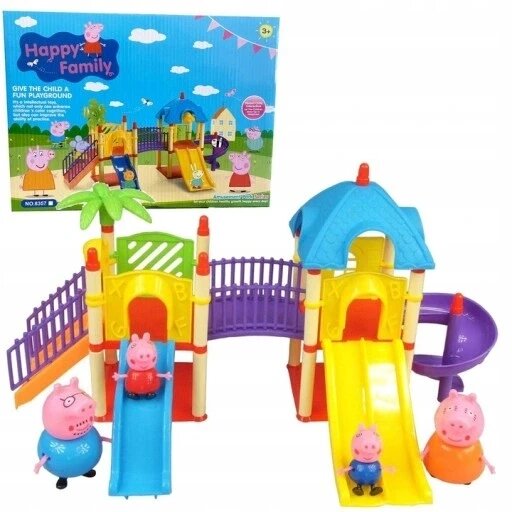 Свиня пепа великий ігровий майданчик + 4 фігурки гірки 4 Toys від компанії Інтернет-магазин EconomPokupka - фото 1