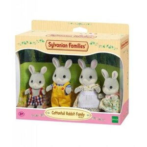 Sylvanian Families сімейство сірих кроликів 4030