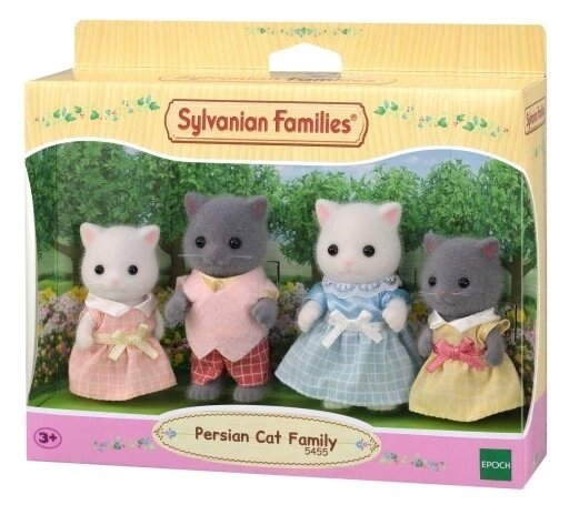 Sylvanian Families сімейство персидських котів 5455 Persian Cat Family від компанії Інтернет-магазин EconomPokupka - фото 1