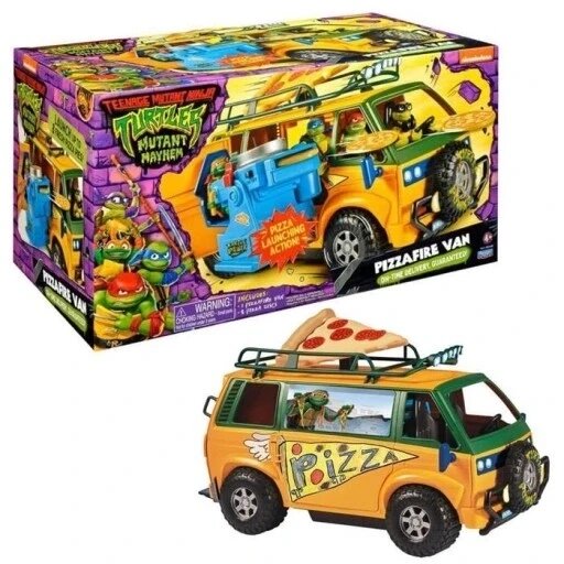 Teenage Mutant Ninja Turtles Chaos Pizzafire Van Tmnt 83468 Playmates Toys від компанії Інтернет-магазин EconomPokupka - фото 1