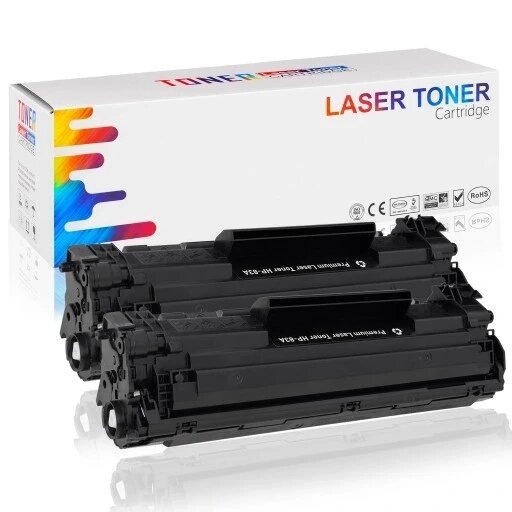 Тонер Commerce Ink для Hp Hp-83a чорний (black) 2 Laserjet Pro Mfp M127fw M125a M125nw від компанії Інтернет-магазин EconomPokupka - фото 1