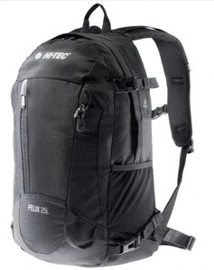 Туристичний міський рюкзак HI-TEC FELIX 25L чорний