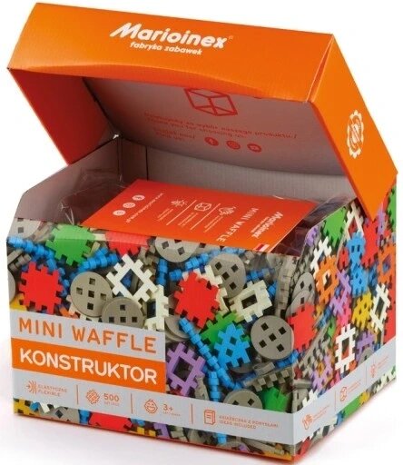 Вафельні блоки Marioinex Mini 500 шт конструктор від компанії Інтернет-магазин EconomPokupka - фото 1