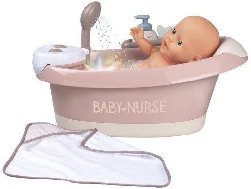 Ванночка Smoby 220368 Baby Nurse Tub з гідромасажем від компанії Інтернет-магазин EconomPokupka - фото 1