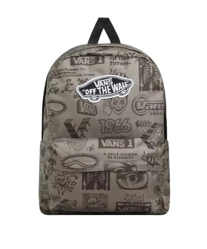 Vans рюкзак шкільний Old Skool Classic багатокольоровий Backpack Vn000h4y9jc Bungee Cord від компанії Інтернет-магазин EconomPokupka - фото 1