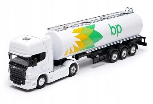 Вантажівка Scania V8 R730 Welly 612818 автоцистерна Bp 1:64 модель від компанії Інтернет-магазин EconomPokupka - фото 1