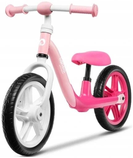 Велосипед Lionelo Alex 12" White Pink BALANCE BIKE від компанії Інтернет-магазин EconomPokupka - фото 1