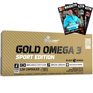 Вітаміни в капсулах Olimp Gold Omega 3 Sport Edition 120 шт.