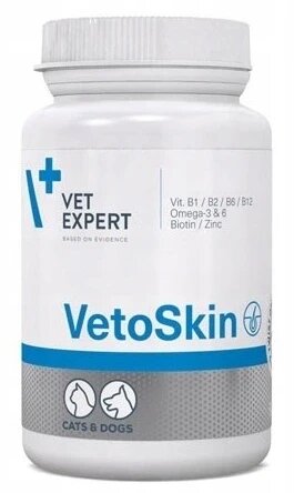 Вітамінні набори для кішок і собак VetExpert VetoSkin 90 шт. від компанії Інтернет-магазин EconomPokupka - фото 1