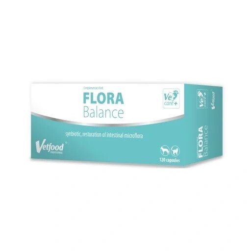 Вітамінні набори для кішок і собак Vetfood Flora Balance таблетки 150 г 120 шт. від компанії Інтернет-магазин EconomPokupka - фото 1